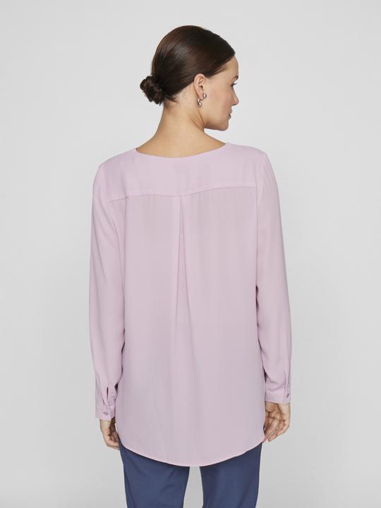 Produktbild Vila High Low geteilter Kragen Hemd (XL)