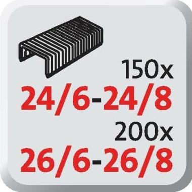 Image du produit Novus Agrafeuse à long bras B 17 40 feuilles gris clair, noir 24/6,24/8,26/6,26/8 (40 feuilles)