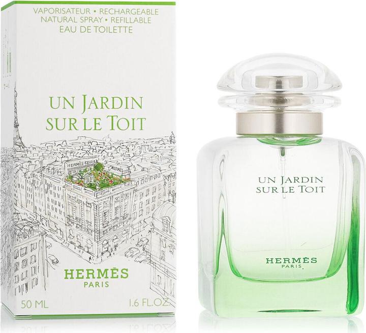 Actual product image Hermès Un Jardin Sur le Toit Eau De Toilette Refillable 50 ml (unisex) (Eau de toilette, 50 ml)