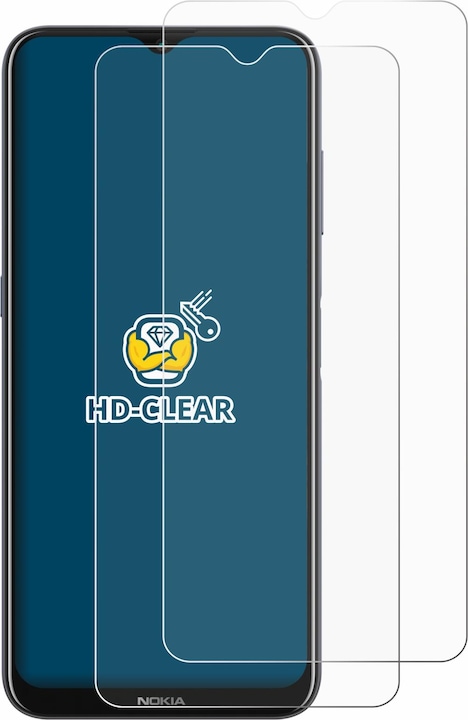 Actual product image BROTECT Screen Protector Clear (2 Piece, Nokia G20)