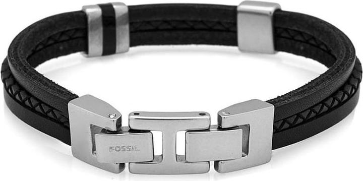 Actual product image Fossil Vintage Casual (19.50 cm, Stainless steel, Leather)