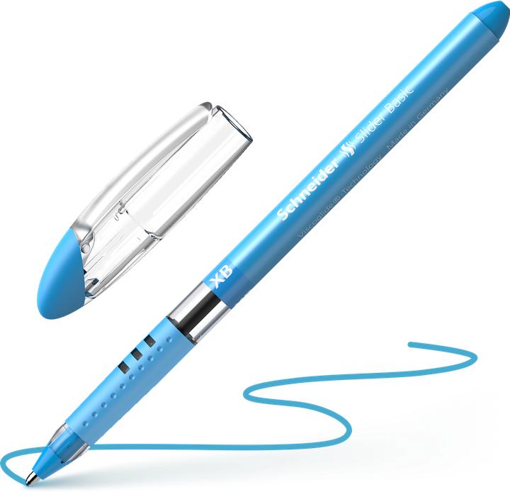 Produktbild Schneider Kugelschreiber Slider Basic (Hellblau, 1 x)