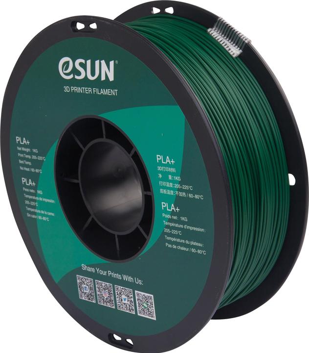 Immagine prodotto eSUN PLA+ (PLA+, 1.75 mm, 1000 g, Verde)