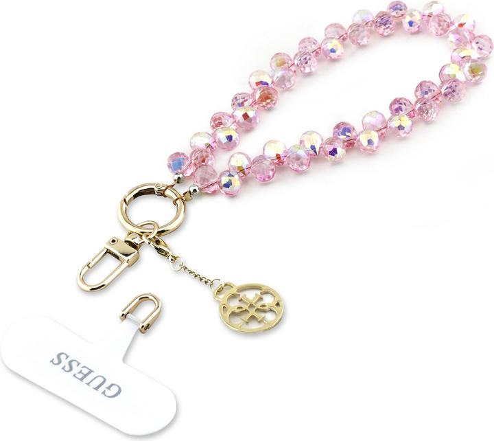 Productafbeelding Guess Crystals with Charm Universal Hand Strap - pink