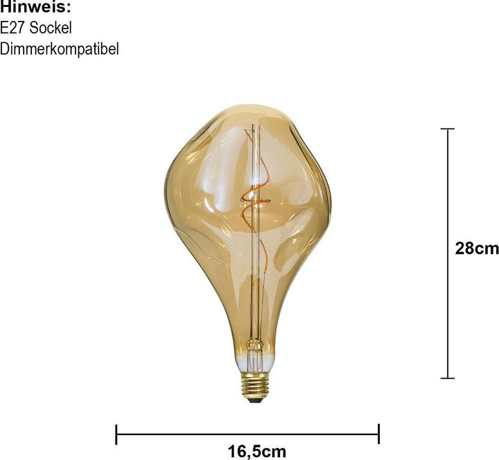 Actual product image Star Trading Industrial Vintage (E27, 3.80 W, 220 lm, 1 x, G)