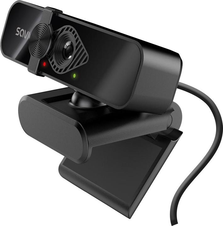 Actual product image Savio CAK-06 Webcam 3840 x 2160 Pixel USB Schwarz
