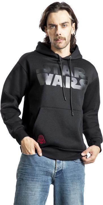 Produktbild Star Wars Heat Logo - Black On Black (M)
