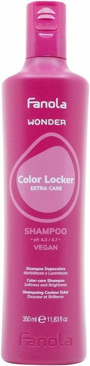 Fanola WONDER COLOR LOCKER Szampon do włosów farbowanych 350ml (350 ml, Flüssiges Shampoo)