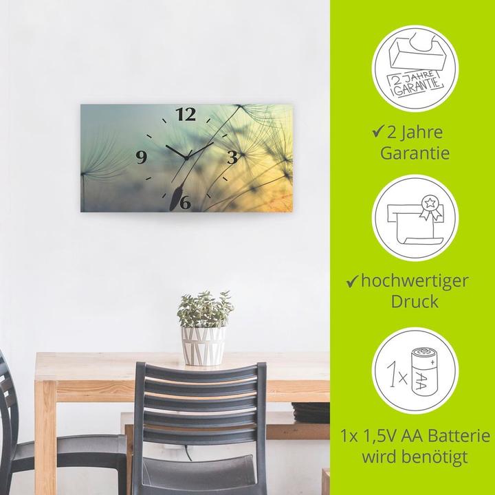 Image du produit Artland Coucher de soleil doré et pissenlits (50 cm)