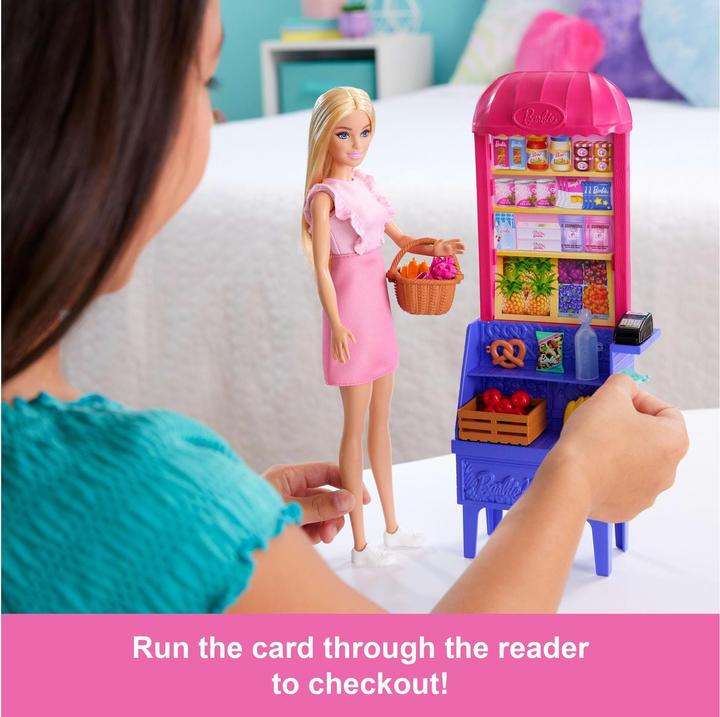 Immagine prodotto Barbie Malibu bancarella mercato playset