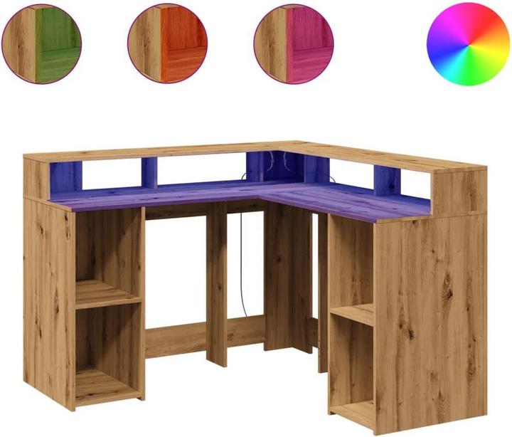 Produktbild vidaXL Schreibtisch (130 x 130 x 91 cm)