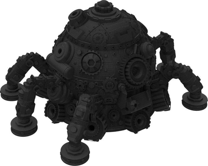 Produktbild Feldherr Fates End Dice Jail: Octotank schwarz, 3D Würfelgefängnis (Kunststoff)
