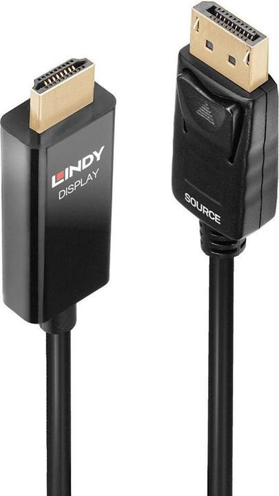 Produktbild Lindy Videokabel DisplayPort / HDMI (0.50 m)