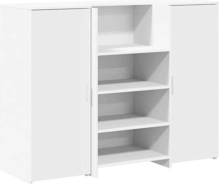 Immagine prodotto VidaXL Banco reception Bianco 135x50x103,5 cm Banco reception in legno