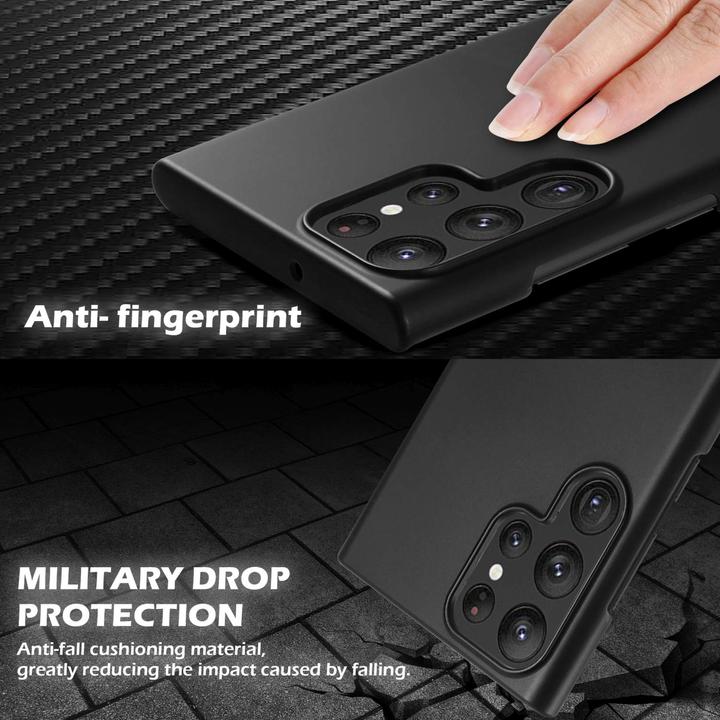 Produktbild Cadorabo HC Matt Metall Hülle (Samsung Galaxy S22 Ultra)