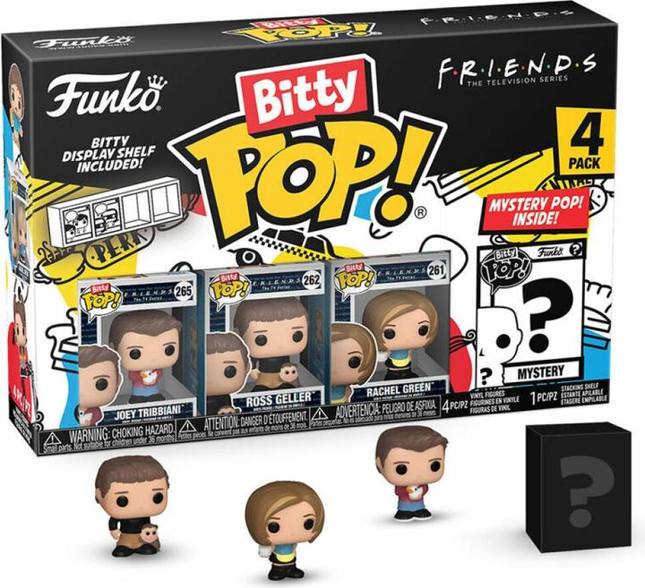 Actual product image Funko Pop! Bitty Pop 4er Pack Freunde