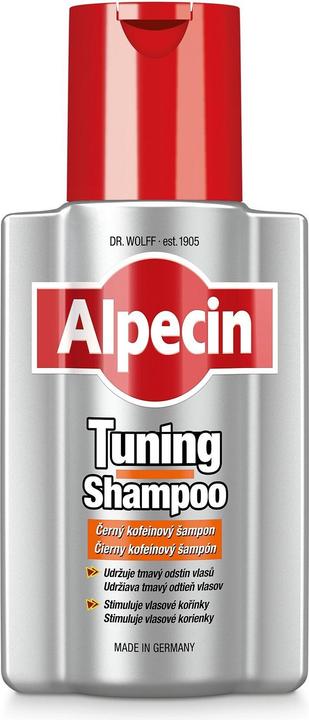 Alpecin Black Caffeine Shampoo 200 Ml (200 ml, Liquid shampoo)