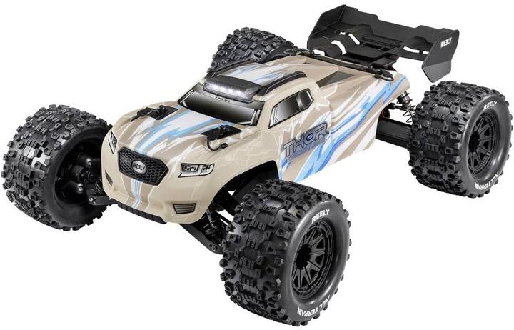 Reely Thor Kreidegrau Brushless 1:10 RC Modellauto Elektro Monstertruck Allradantrieb (4WD) 100% Rt (RTR Ready-to-Run)