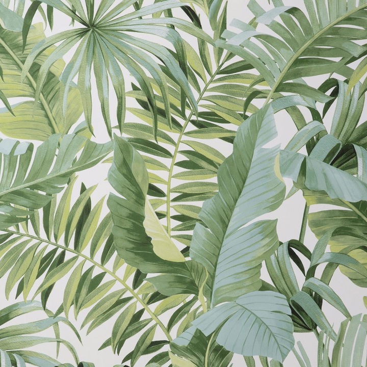 Fine Decor Tapete Maui Blattdesign (53 x 1000 cm)
