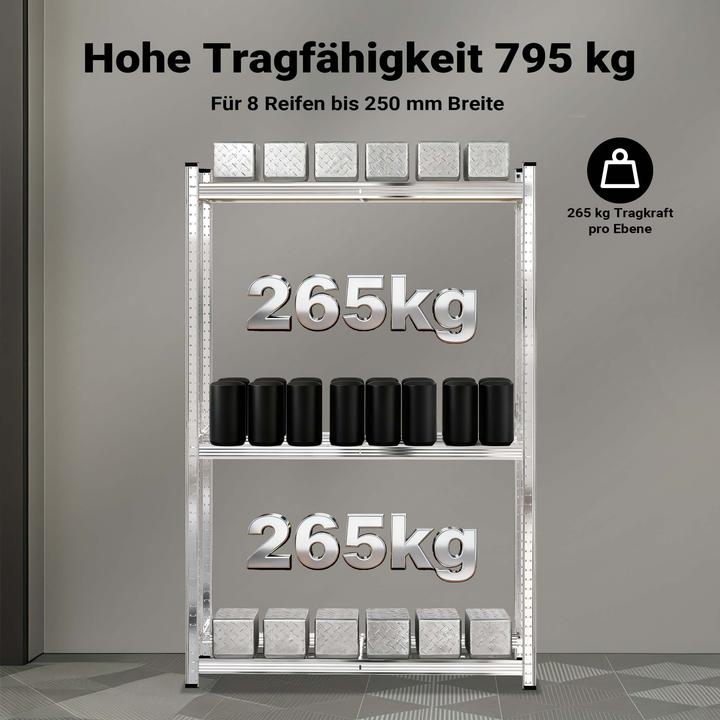 Produktbild Wiltec Reifenregal