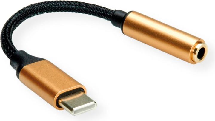 Actual product image Roline USB type C - 3.5mm socket (Jack adapter)