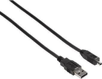 Hama USB 2.0 A-Mini B4 1,8m black (1.80 m, USB 2.0)