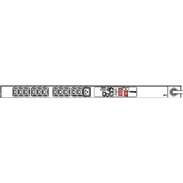 Raritan 1PH, 230V AC, 16A, 12 outlets: IEC C-13 x 11, IEC-C19 x 1, Netzwerk Switch