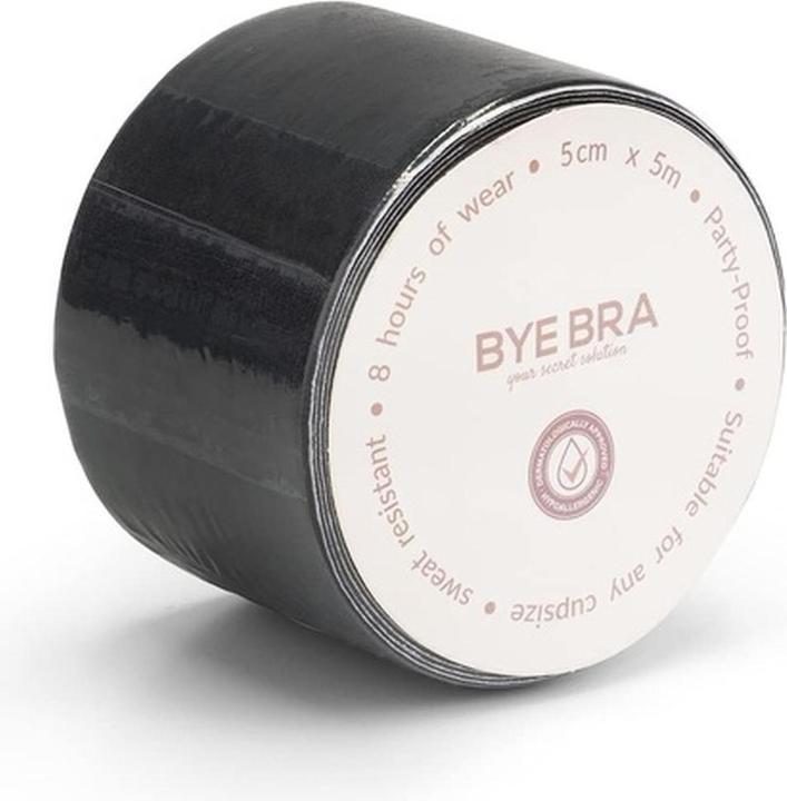 Image du produit Bye Bra Body Tape 5m - Noir (Une unité par pack, Taille unique)
