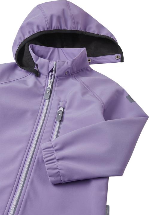 Actual product image Reima Kinder Softshell Jacke Vantti c amethyst (80)