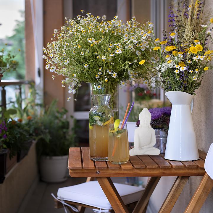 Actual product image Relaxdays Buddha-Figur