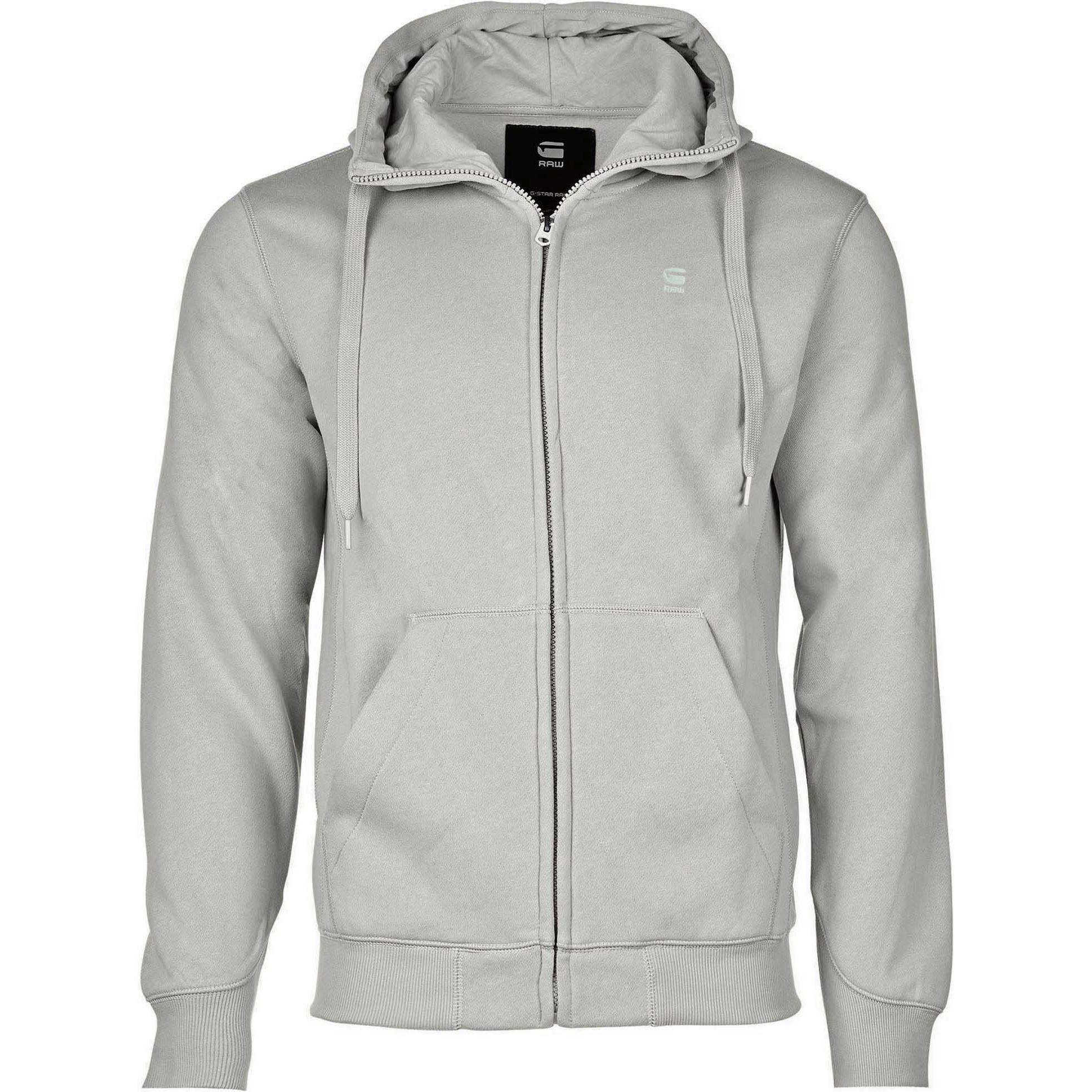G-Star, Herren, Jacke, Premium core hdd zip sw l/s (XXL), Grau, XXL