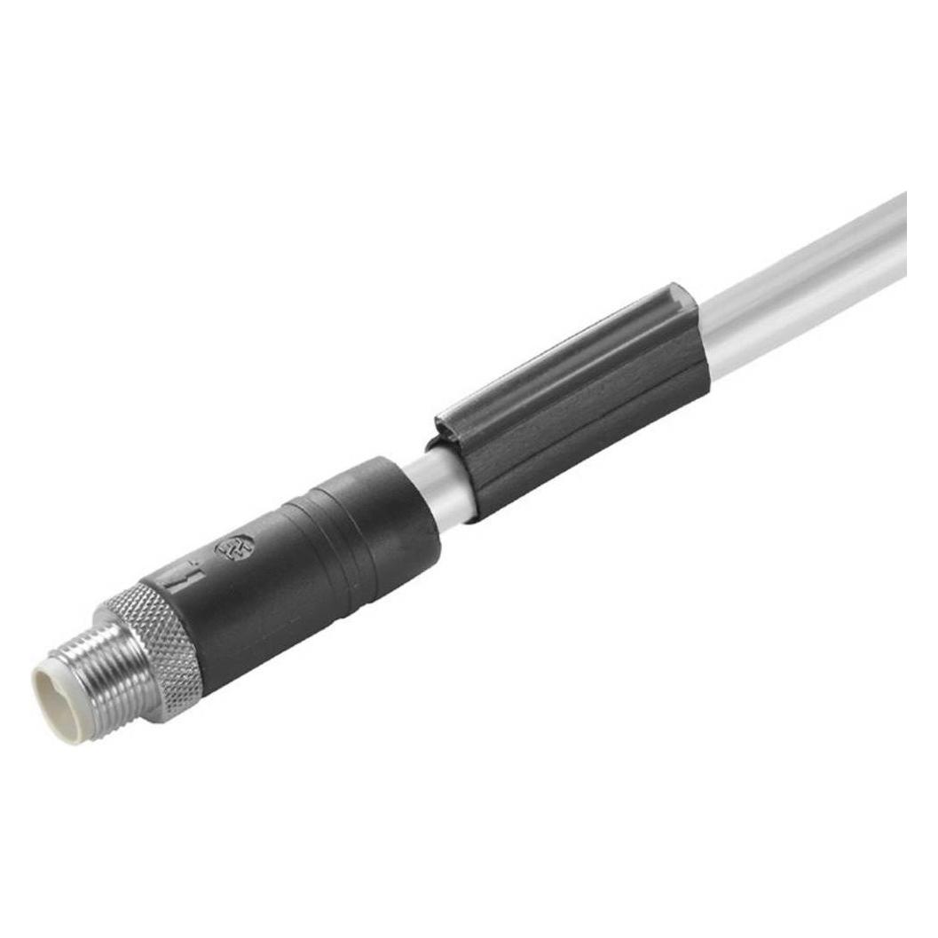 Weidmüller 2455280150 Sensor/actuator-verbindingskabel M12-stekker 1,50 m Aantal polen 5 1 st., Kabels + Stekkers, Zwart