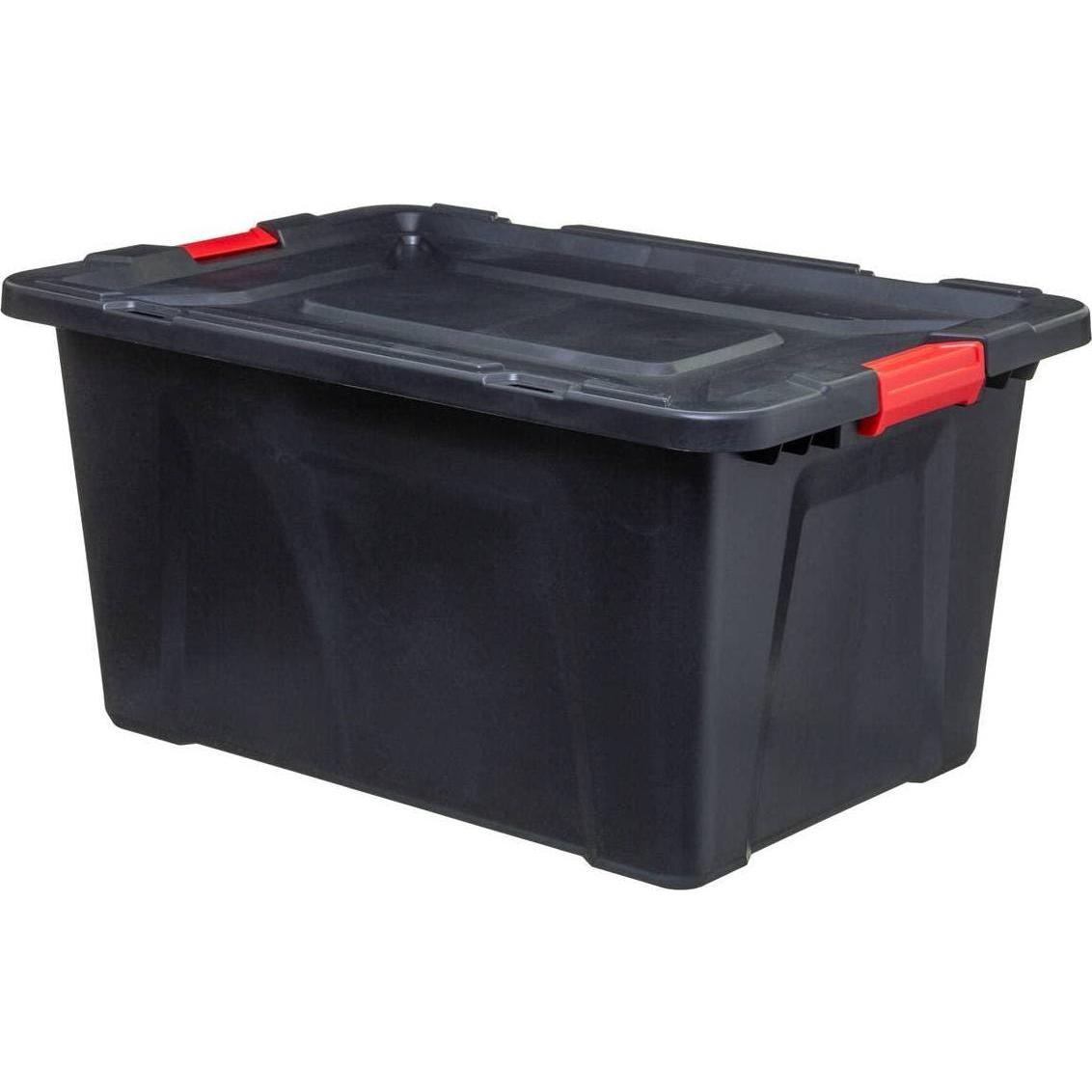5Five, Box portaoggetti, Pojemnik plastikowy z pokrywką, z zawiasami (100 l)