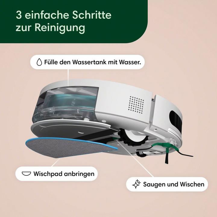 Image du produit iRobot Roomba Combo Essential Y0 (Y0112) (Robot d'aspiration et de nettoyage)