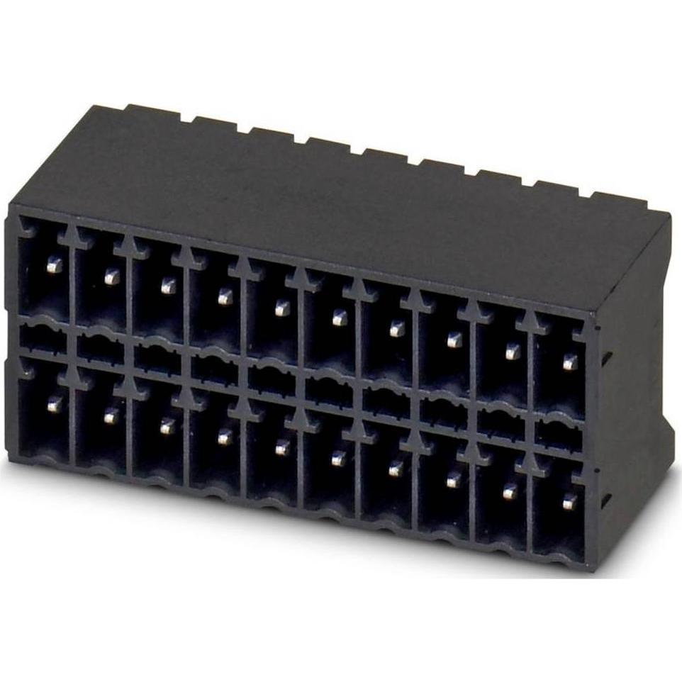 Phoenix Contact Leiterplatten-Grundleiste, Cavo + Spina elettrica, Nero