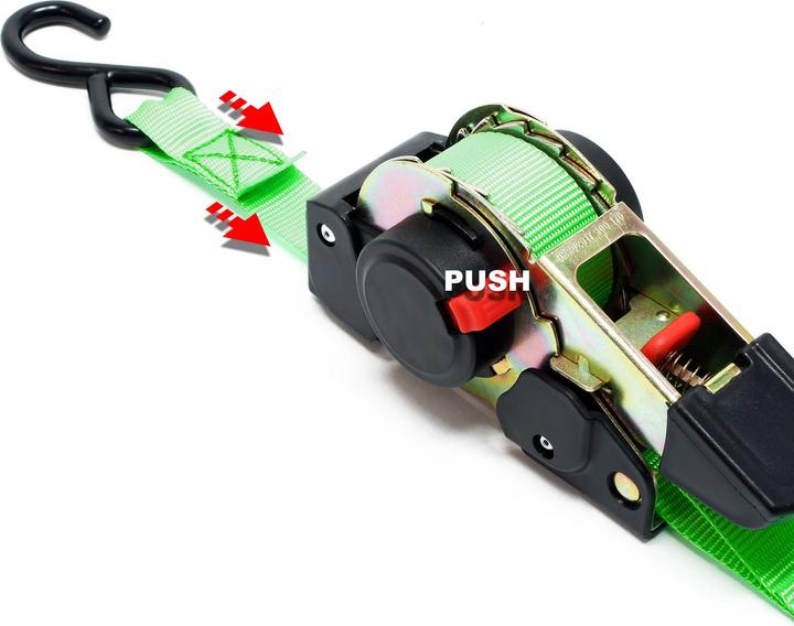 Produktbild Wiltec Automatik Spanngurt Set