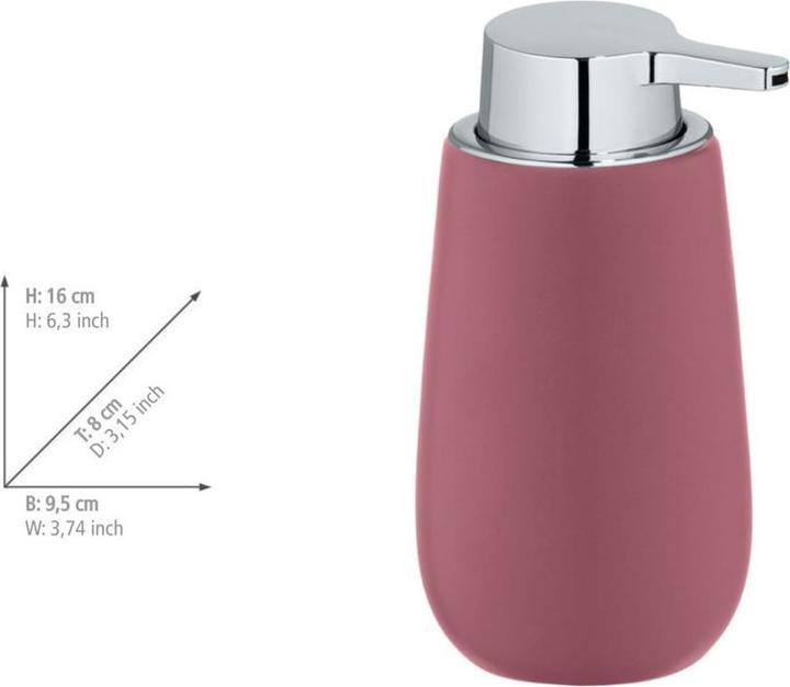 Actual product image Wenko Ceramic soap dispenser Badi