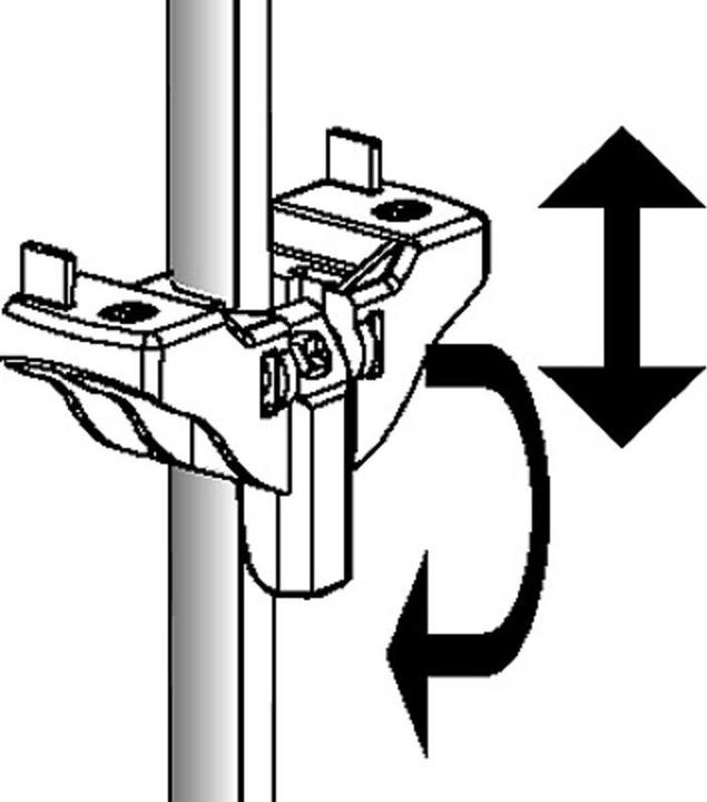 Kesseböhmer Support de tablette pivotante Revo (1 pcs)