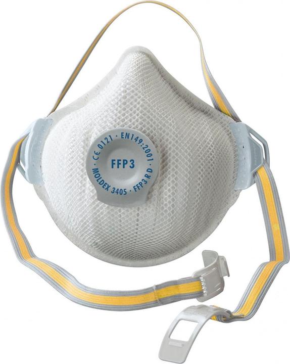 Produktbild Moldex Air Plus Ffp3 Rd Wiederverwendbare Maske mit Ventil (FFP3 R D, 5 x)