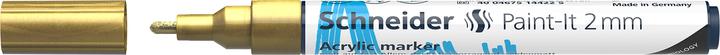 Valeurs nutritives et ingrédients Schneider Marqueur acrylique Paint-It 310 2mm or (1 x)