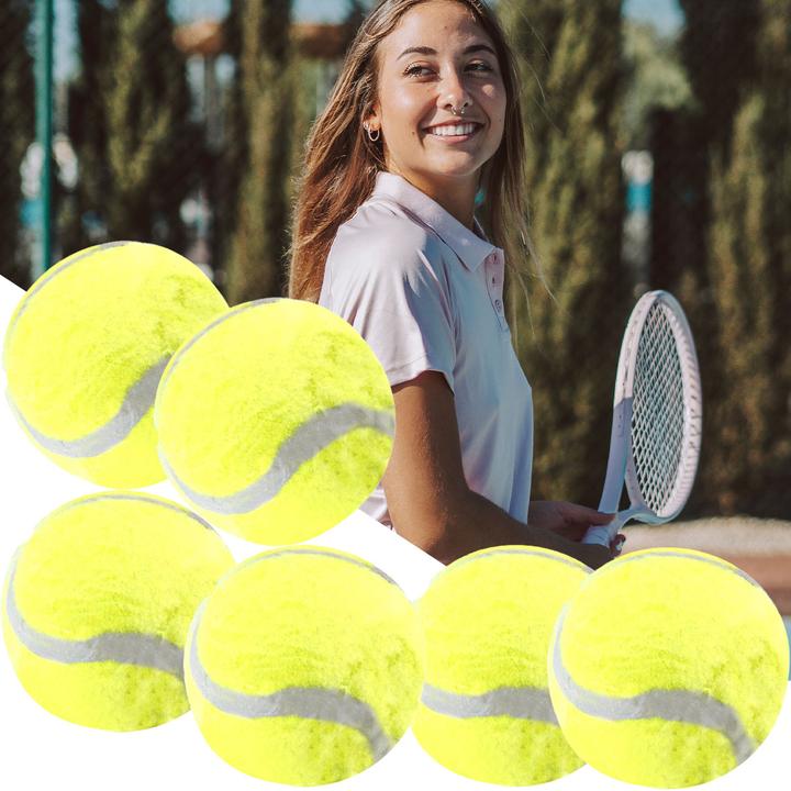 Actual product image Top ten Tennis balls, game balls, set of 6