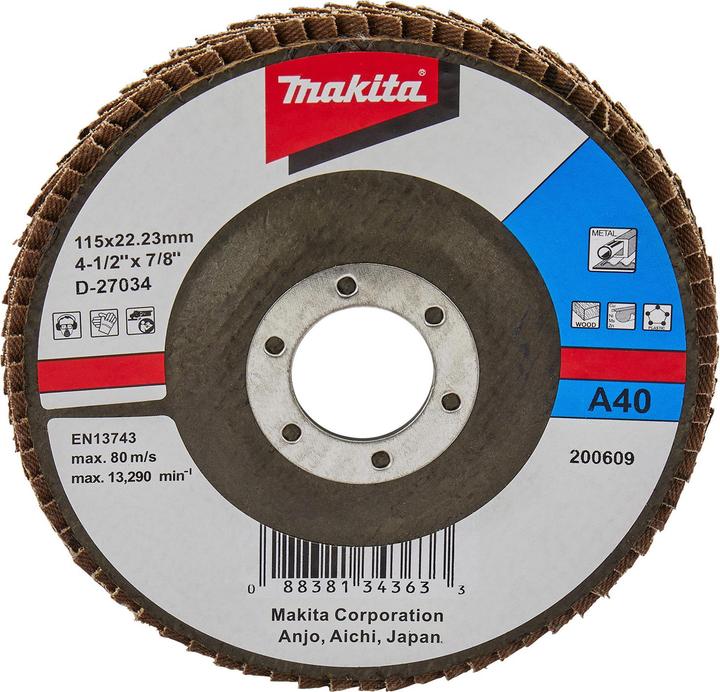 Produktbild Makita Fächerschleifsch. 115mm A40 (A40)