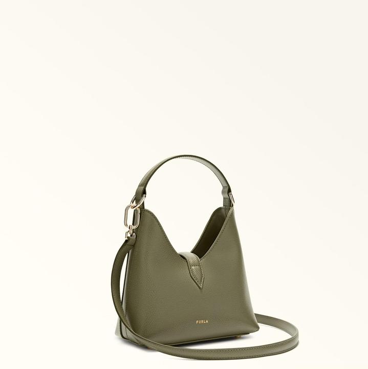 Immagine prodotto Furla iride mini leather bag, avocado green