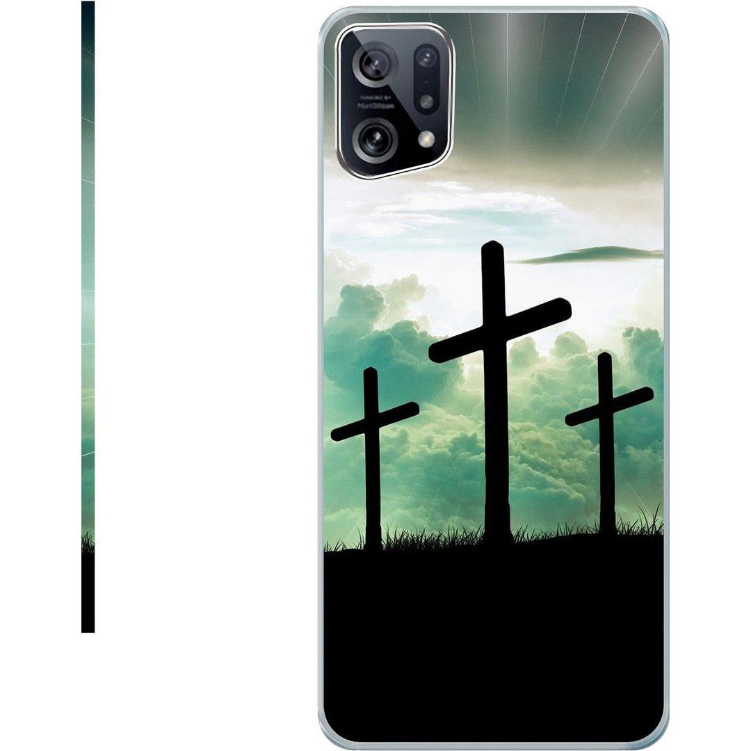 König Design Hülle Handy Schutz für Oppo Find X5 Case Cover Tasche Bumper Etuis Backcover TPU (Oppo Find X5), Smartphone...