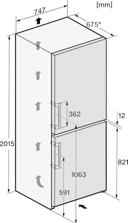 Produktbild Miele KFN 4796 CD (485 l)
