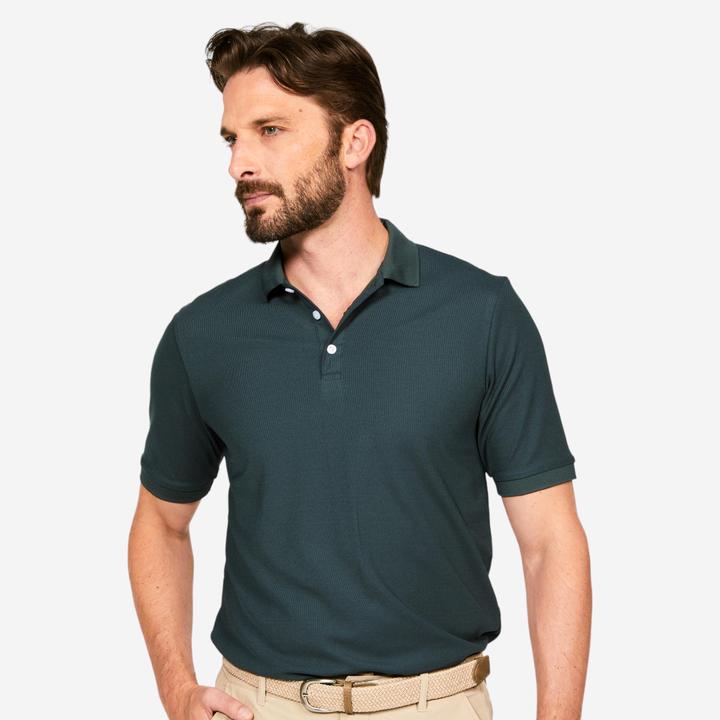 Image du produit Inesis Polo de golf à manches courtes pour hommes - WW500 vert (XXL)