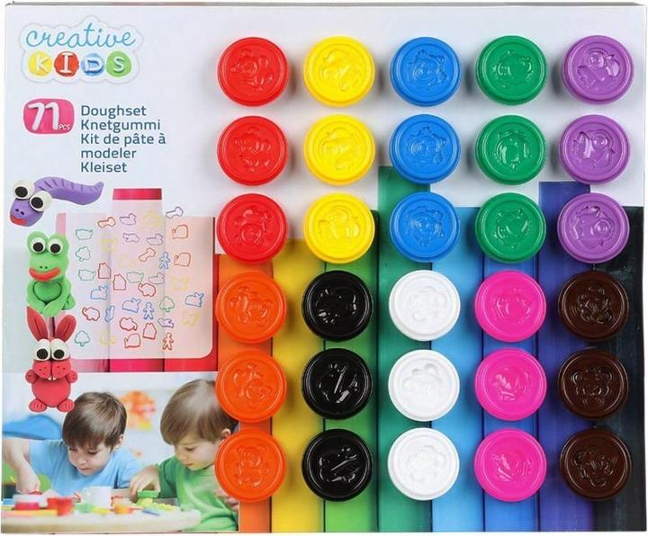 Image du produit Creative kids Set de pâte à modeler 71pcs.