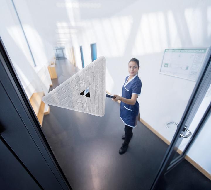 Produktbild Unger SRKOD STINGRAY OS 160 QuikPad Innenreinigung Set frei befüllbar mit Glasreiniger, praktische (1 Stk.)