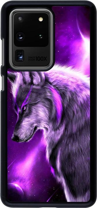Actual product image PhoneLook Coque Purple Sky Wolf (Samsung Galaxy S20 Ultra)