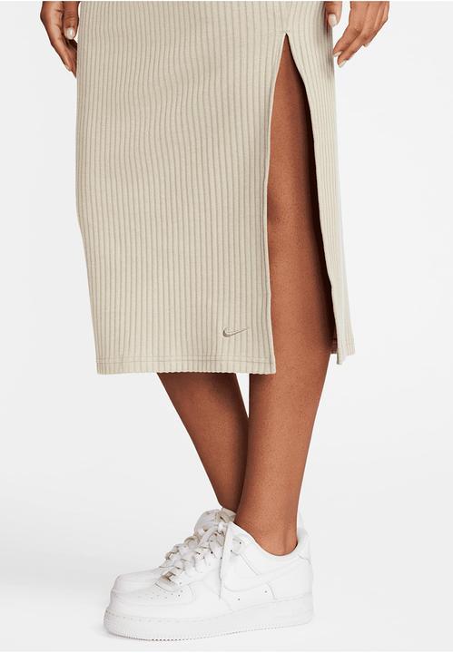 Produktbild Nike Sportswear Chill Knit Ribbed Midi Skirt - 201229 (S)